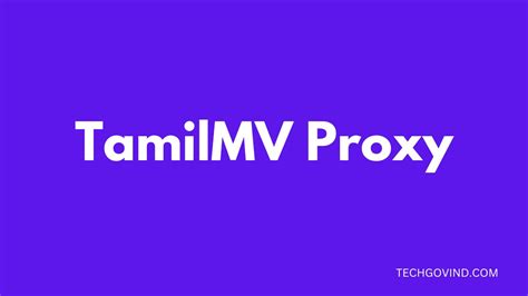 Tamilmv Proxy 100% Working List To Unblock Tamilmv - bigcbd