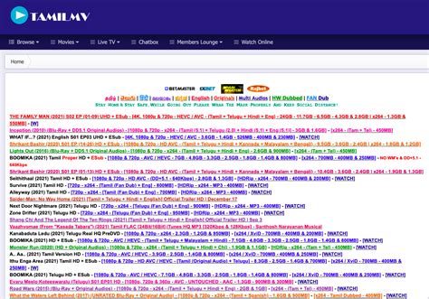 Tamilmv.proxy. TamilMV Proxy 4. 5. TamilMV Proxy 5. These sites are a boon, especially when the main TamilMV site is down or blocked. They mirror the content, ensuring that I don’t miss out on the latest releases. It’s fascinating how these proxies manage to provide uninterrupted access, even when the original site is facing legal heat. 