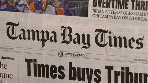 The Tampa Bay Times, winner of 12 Pulitzer Prizes, is the most trusted news source serving the bay area. We are story tellers and truth tellers.. 