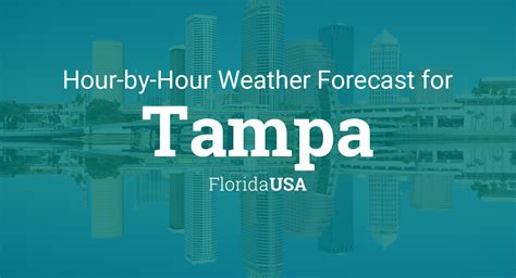 Tampa hourly forecast. Get the latest Tampa forecast and weather news. Keep up to date on all weather for Clearwater Beach, Brandon, and Plant City from Max Defender 8. 