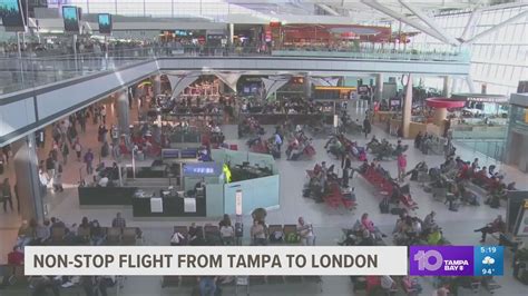 The average price of a one-way flight from Tampa to London is currently C$ 593 while a round-trip flight costs C$ 0. Price data was last updated on 5 May 2024. Currently, August is the cheapest month in which you can book a flight from Tampa to London, Ontario (average of C$ 333).