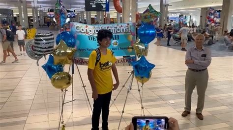 Tampa-area teen who won National Spelling Bee comes home to warm welcome