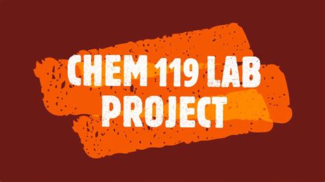 Chem 119 H/M Laboratory Home Page. Lab Safety; Lab Calendar. Chem 119H (Honors) Chem 119M (Majors) ... Identification of Chemical Compounds in Solution: 15: pp. 291 - 301. Table 6.1, p. 305. pp. 255 - 261, 265 - 268. ... Texas A&M University College Station, TX 77843 All Right Reserved. 