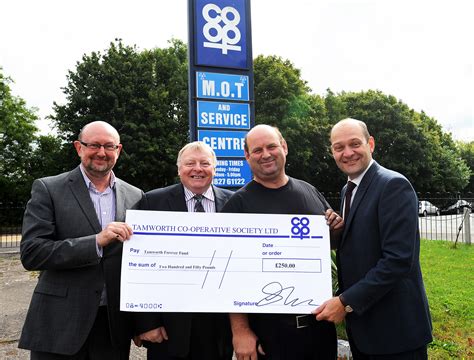 Tamworth co op dividend. .  ...