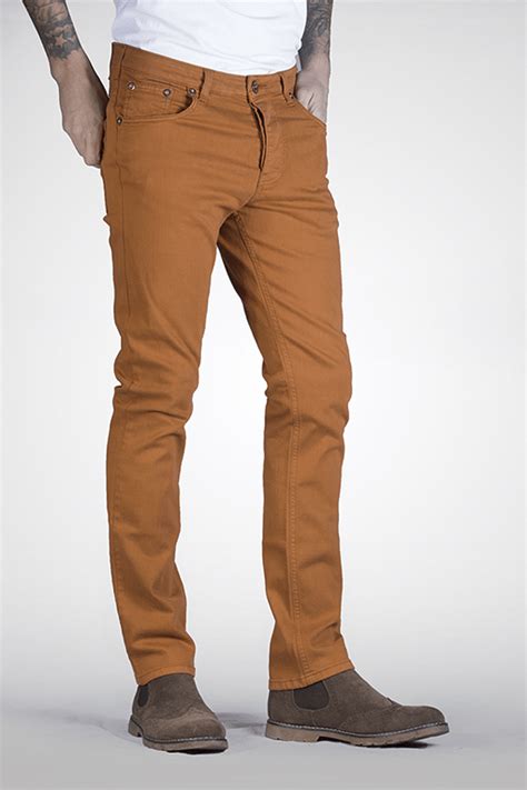Tan jeans. 1-48 of over 1,000 results for "Men's Tan Skinny Jeans" Results. Price and other details may vary based on product size and color. ... Mens Jeans Skinny Stretch Premium High Rise Colored Jeans Expandable Waist. 4.4 out of 5 stars 3,928. $34.99 $ 34. 99. FREE delivery Wed, Mar 20 on $35 of items shipped by Amazon. Or fastest delivery Tue, Mar … 