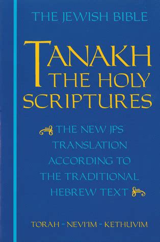 Read Tanakh The Holy Scriptures By Anonymous