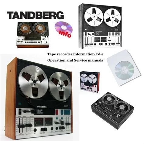 Tandberg 10 x registratore manuale di servizio registratore a bobina. - Die katze, die zur weihnacht kam.