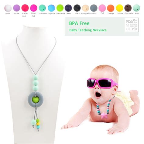 TaneeLia Silicone Teething Necklace Ocean Prices Shop …