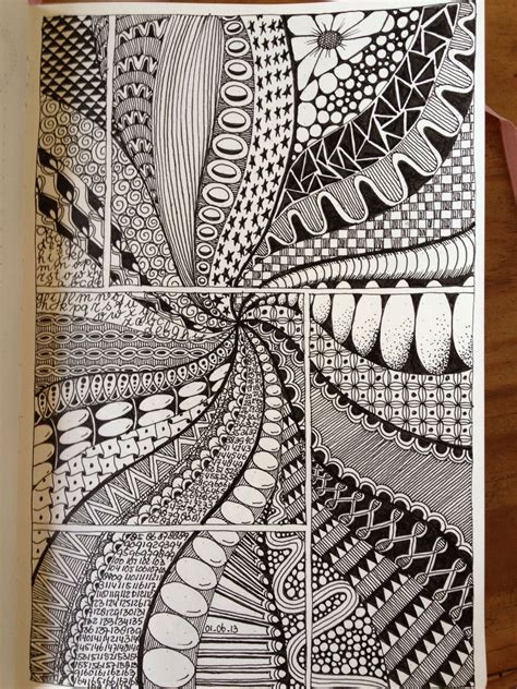 Tangle 82 Zentangle Patterns Doodle Patterns Zentangle Designs