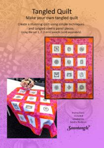 Tangled Quilt Pattern Downloadable Instructions Sanntangle