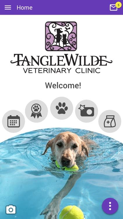 Tanglewilde vet. This app is designed to provide extended care for the patients and clients of Tanglewilde Veterinary Clinic in Houston, Texas. With this app you can: One touch call and email Request appointments Request food Request medication View your pet’s upcoming services and vaccinations Receive notifications about hospital promotions, lost pets in … 