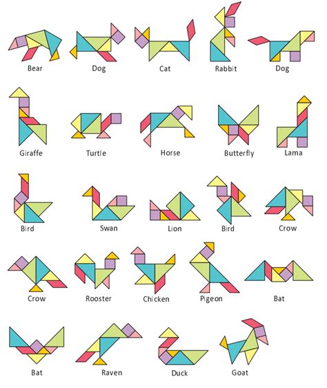 Tangram Answer Key