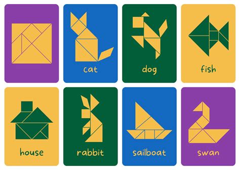 Tangram puzzles with solutions. .  Shop now to inspire learning through play! ...