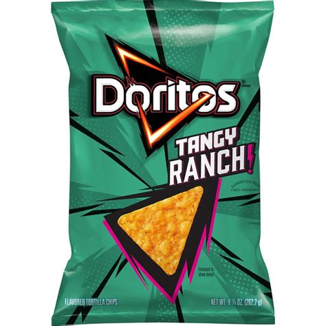 Tangy ranch doritos. Tangy Pickle Doritos are only going to be available at select stores in regional markets (for $1.99 for a 2.75-ounce bag and $4.29 for a 9.25-ounce bag, according to Taste of Home ). You can also ... 