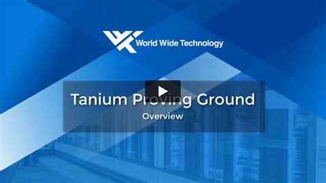 Tanium - Overview - WWT