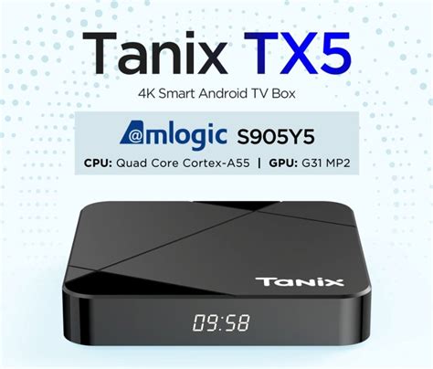 Tanix tx5 amlogic s905y5. .  ...