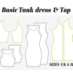 Tank Top Night Dress - Etsy