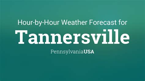 Tannersville pa weather. Today’s and tonight’s Jackson Township, PA weather forecast, weather conditions and Doppler radar from The Weather Channel and Weather.com 