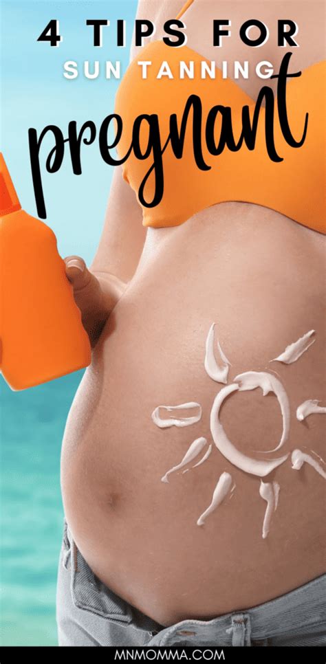 Tanning in sun while pregnant