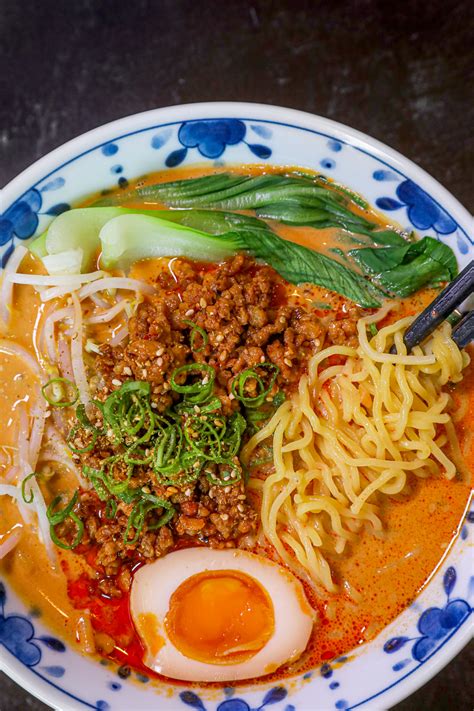 Tantanmen ramen. Apr 19, 2021 · Tantanmen is normally made with pork or chicken, but this vegan version relies on hearty, satisfying tofu and doesn’t compromise taste or heft. The simple method used here calls for pan-frying ... 