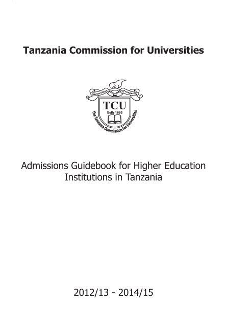 Tanzania commission for universities student guide. - Solution manual managerial accounting for managers.