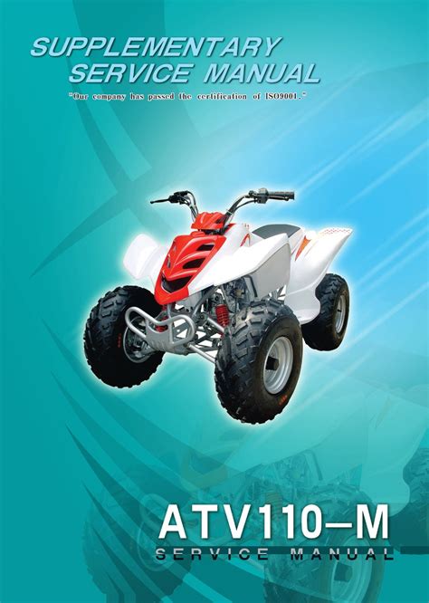 Taotao atv repair manual download. Using this Chinese 110cc 4 stroke ATV repair manual is an inexpensive way to keep you vehicle working properly. Chinese 110cc 4 stroke ATV service manual provides step-by-step instructions based on the complete disassembly of the machine. It is this level of detail, along with hundreds of photos and illustrations, that guide the reader through ... 