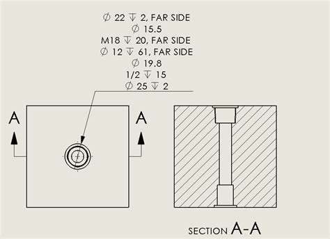 Tap hole callout. The answer is actually quite simple. Pipe threads are sized differently than standard straight thread. They are based on the basic size at the top of the threaded hole that has been produced by the pipe tap. The Basic size occurs approximately 12 threads from the front of the taper pipe tap. This is commonly called the 12-thread count. 