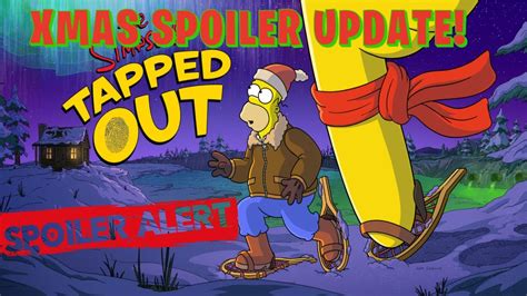 Tapped Out Christmas 2024 Event SPOILERS! - YouTube