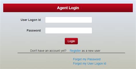 Apr 11, 2023 · Agent Login. User Logon Id. Password. Don't h