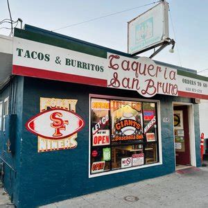 Taqueria san bruno. Hours: 9AM - 8PM. 1045 San Mateo Ave, San Bruno. (650) 873-1752. Menu Order Online. Take-Out/Delivery Options. take-out. delivery. Customers' … 