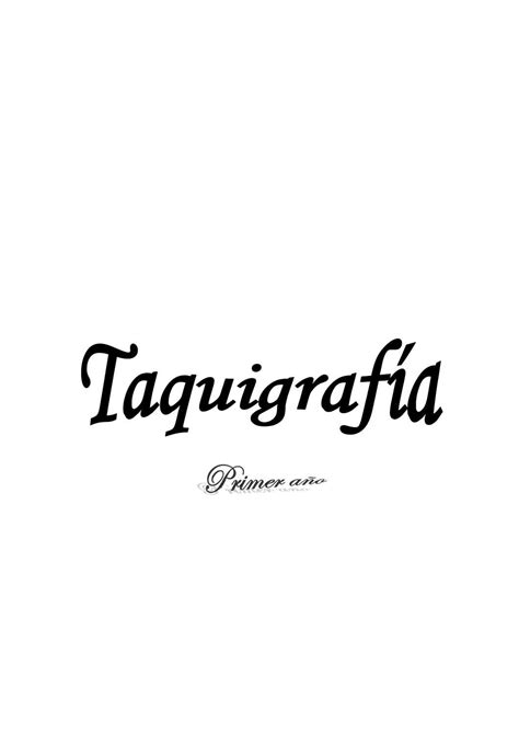 Taquigrafía I by Kaly Medina - Issuu