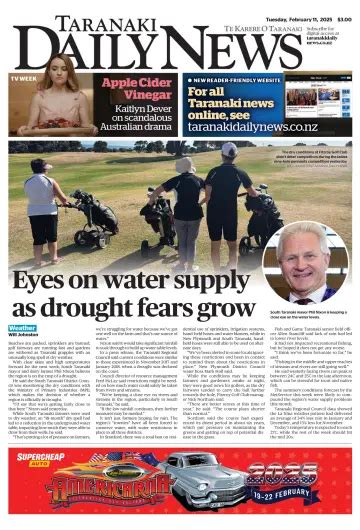 Taranaki daily news archives. .  ...