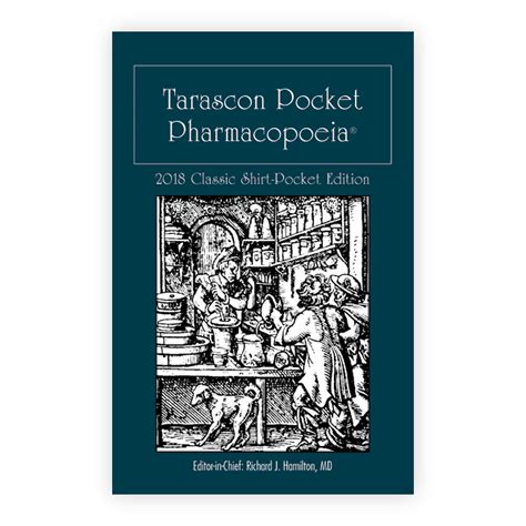 Read Online Tarascon Pocket Pharmacopoeia 2018 Classic Shirtpocket Edition By Facmt Facep Hamilton Md Faaem  Editor