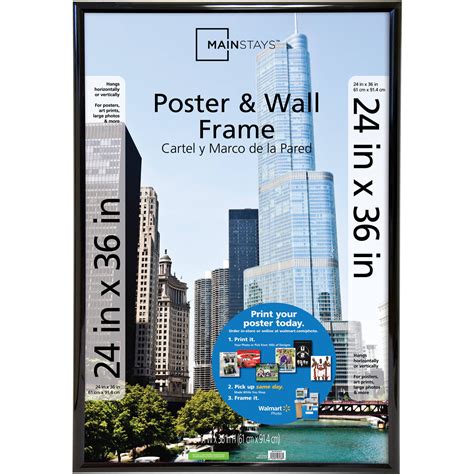 Large Picture Frame 36x48, 36x24 Frame, Magnetic Poster Frame, Woo
