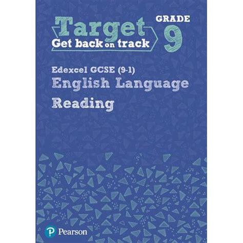 Target Grade 9 Reading Edexcel Gcse 9 1 English Language Workbook Intervention English