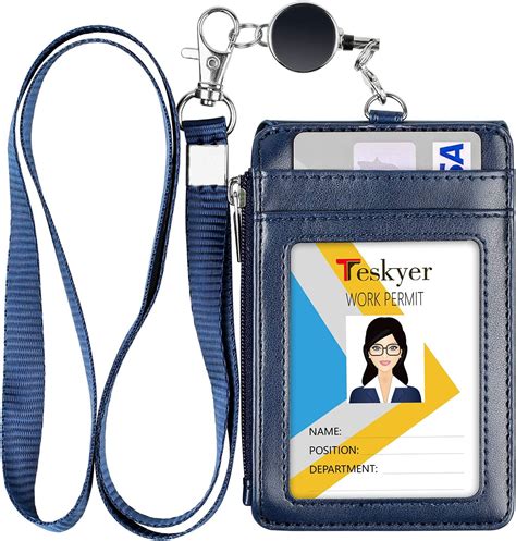 Stylish Lanyards for Every Occasion. Pair your badge holder with a stylish lanyard for a complete identification solution. Choose from badge clips, wallets, neck lanyards and retractable lanyards that offer both comfort and functionality. Select from different materials, colors, and designs to match your personal style or corporate branding.. 