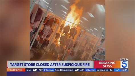 Target store closes in Buena Park after suspicious fire erupts in children's section