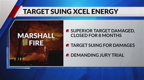 Target suing Xcel Energy over damage caused by Marshall Fire