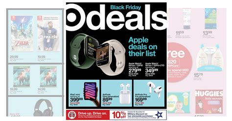 Target Black Friday Deals 2023. Valid Black Friday 2023. ⭐ Target Weekly Ad and next week's sneak peek. Find out best deals and prices at Target ad. Check Target's latest coupons and deals of the week.. 