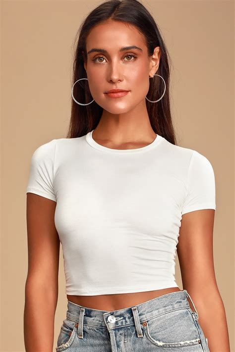 Target white crop top. Things To Know About Target white crop top. 