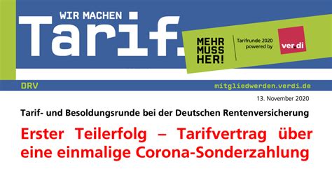 Tarifvertrag über eine Corona-Sonderprämie Öffentlicher