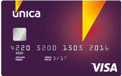 Tarjetas Visa Unica - Facebook