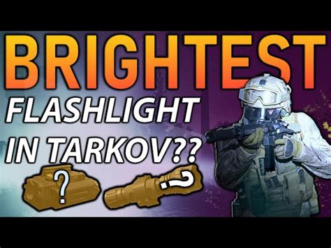 People have been using flashlights more recently in Escape From Tarkov now that they have been fixed. It can be pretty devastating to be completely blinded b.... 