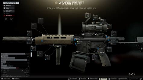 Oct 13, 2022 · The Gunsmith – Part 3 quest is received from the Mechanic once players hit Level 12 in Escape from Tarkov, and is the standard introduction to the weapon system conversion.. 