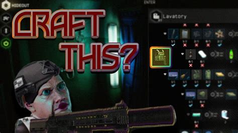 Tarkov hideout crafts. Things To Know About Tarkov hideout crafts. 