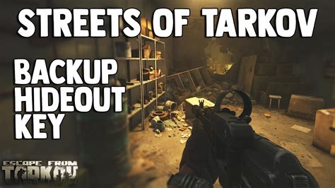 Tarkov hideout key. Locate the informant's hideout on Streets of Tarkov (Optional) Obtain the key to the second hideout; Locate the informant's backup hideout; Obtain the informant's journal; Bring the information to Lightkeeper; Rewards [] Lightkeeper Rep +0.01; 1× Microcontroller board; Unlocks barter for Microcontroller board at Mechanic LL4 