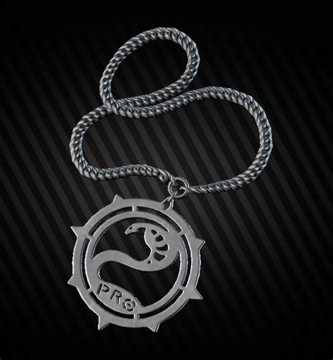 Chain with Prokill medallion (Prokill) is an item in Escape from Tarkov . Contents 1 Description 2 Notes 3 Location 3.1 Customs 3.2 Interchange 3.3 Lighthouse 3.4 Reserve 3.5 Shoreline 3.6 Woods 4 Trading 5 Trivia Description Chain with the Prokill medallion. The attribute of the Contract Wars, and now - a relic. Notes. 