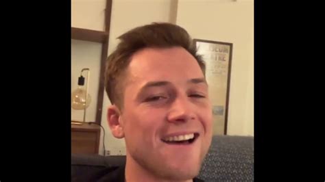 Actor Taron Egerton has shared an update after he collapsed on stage on first night of previews of new West End show Cock. ... posting an Instagram story saying: "I am completely fine. Slightly .... 