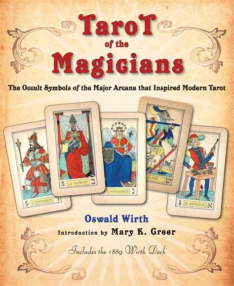 Tarot of the magicians by wirth oswald. - Oranje en de zes caraibische parelen.