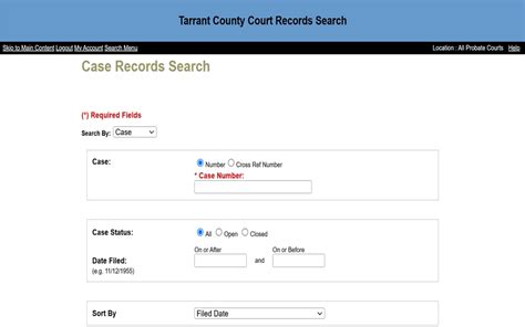 Tarrant county criminal records online.  Constitutional County Courts Accessib...